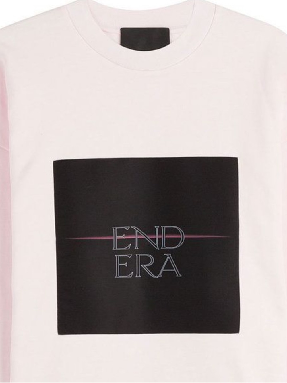 Alexander Wang Light Pink Sleeveless Muscle Sweatshirt Tee